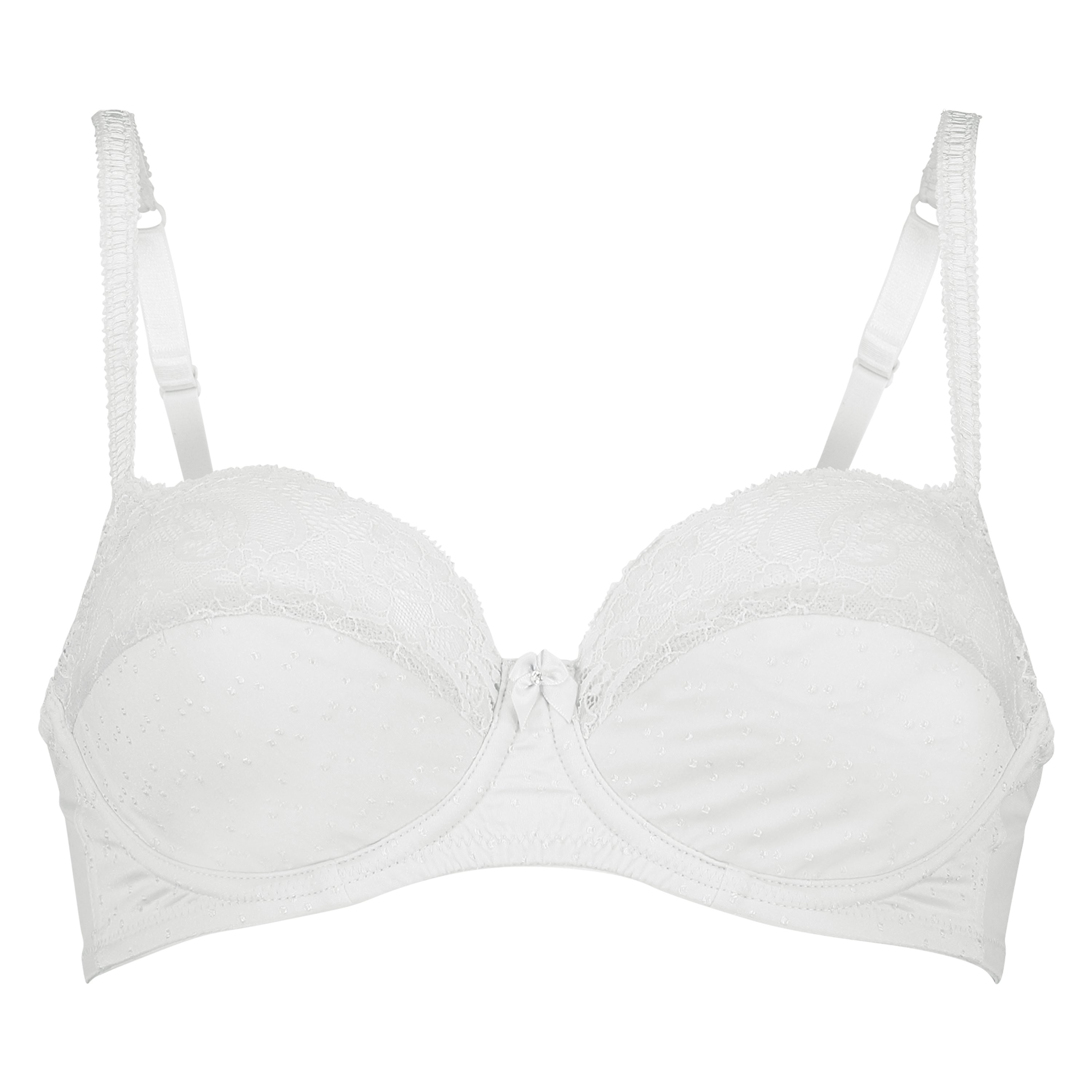 Soutien-gorge à armatures non-préformé Sophie, Blanc, main
