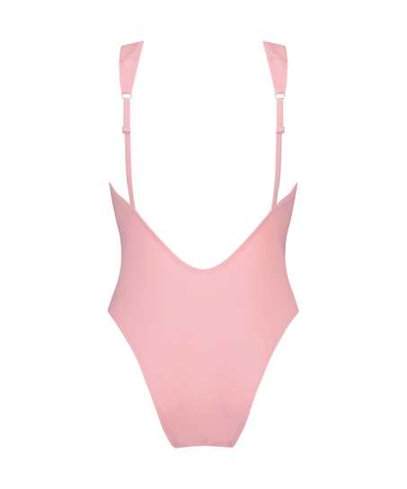 Maillot de bain haut Texture, Rose
