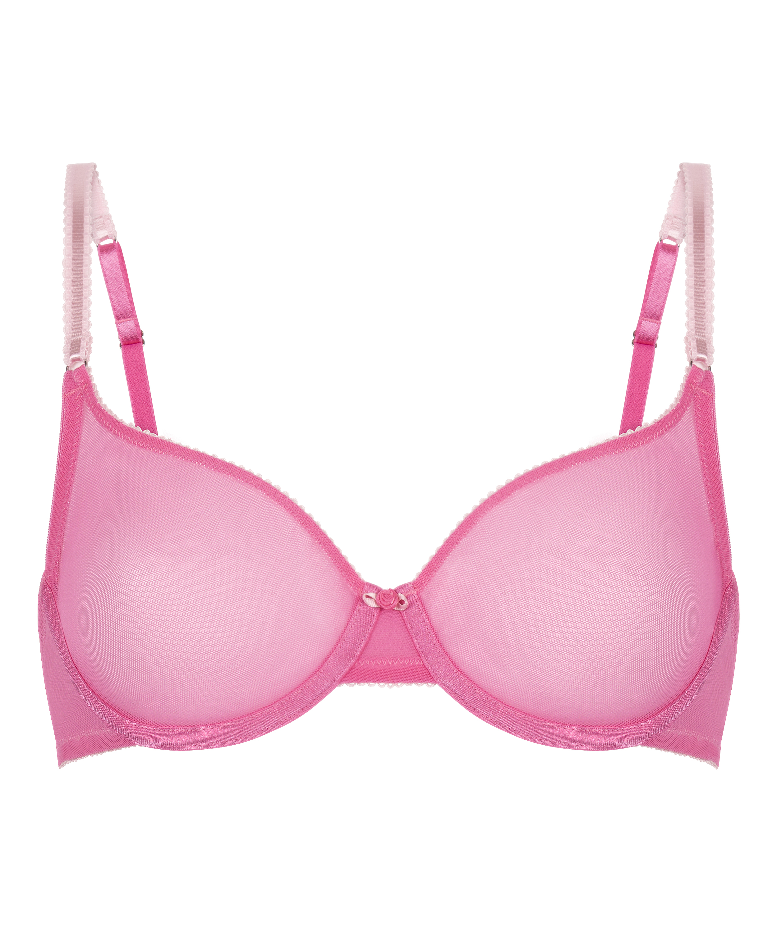Soutien-gorge à armatures non rembourré Roza, Rose, main