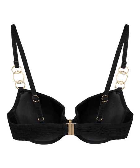 Soutien-gorge de bikini rembourré Bahamas, Noir