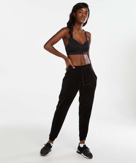 HKMX Soutien-gorge de sport The All Star Maintien niveau 2, Noir