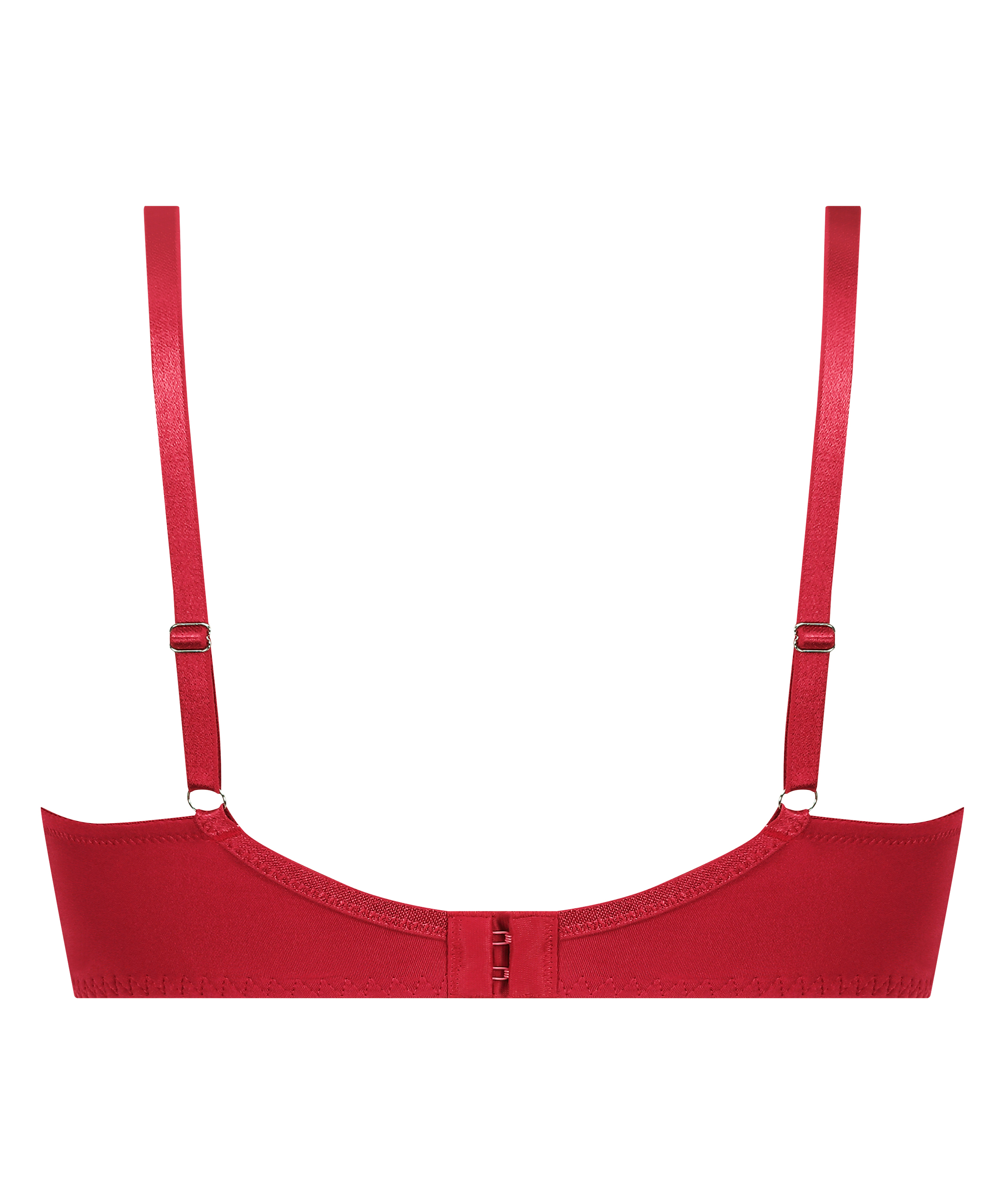 Soutien-gorge à armatures non-préformé Charlotta, Rouge, main