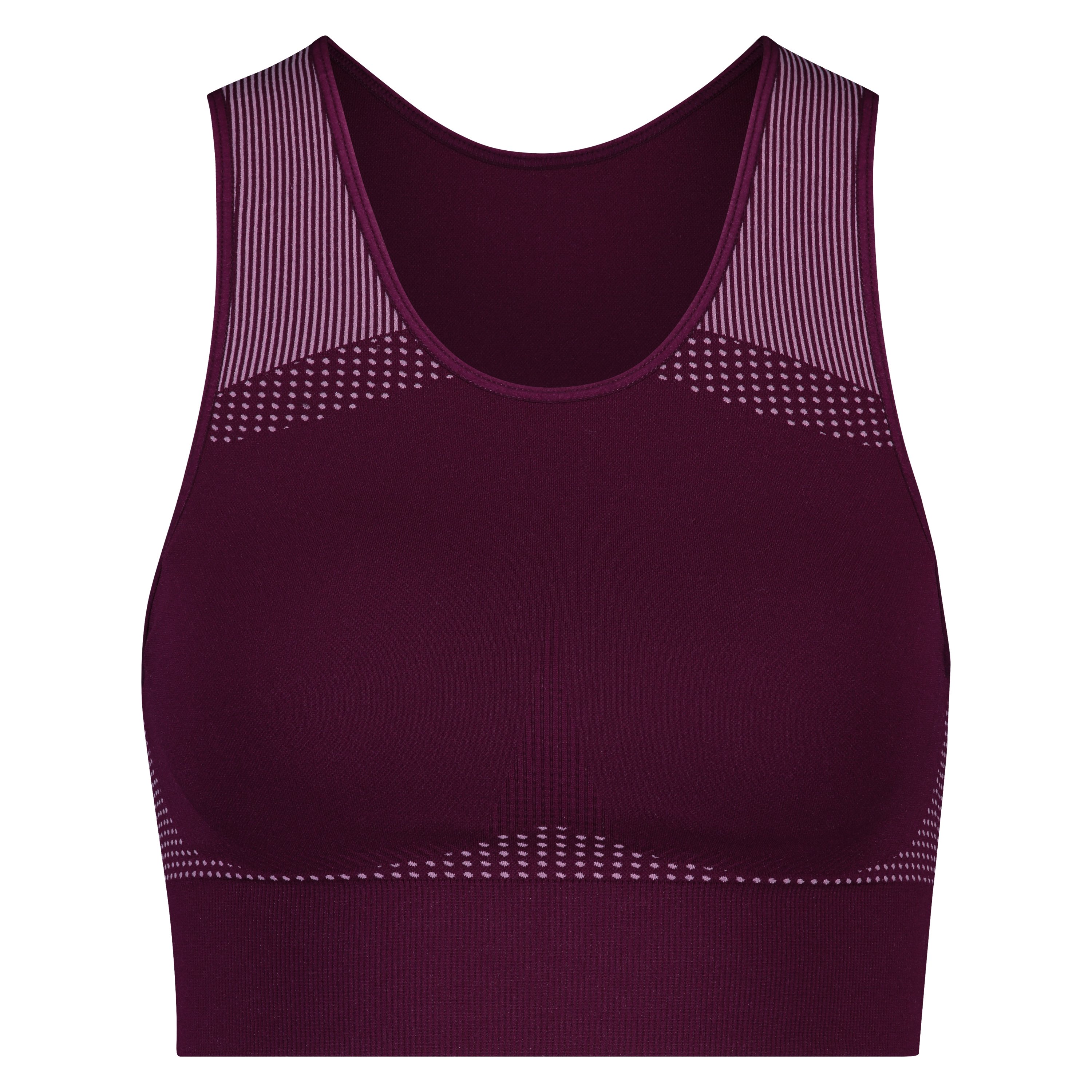 Soutien-gorge de sport HKMX Highneck Level 2, Violet, main