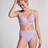 Slip taille haute Diva, Violet
