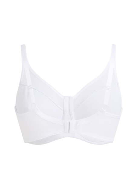 Soutien-gorge à armatures non-préformé minimiseur Nina, Blanc