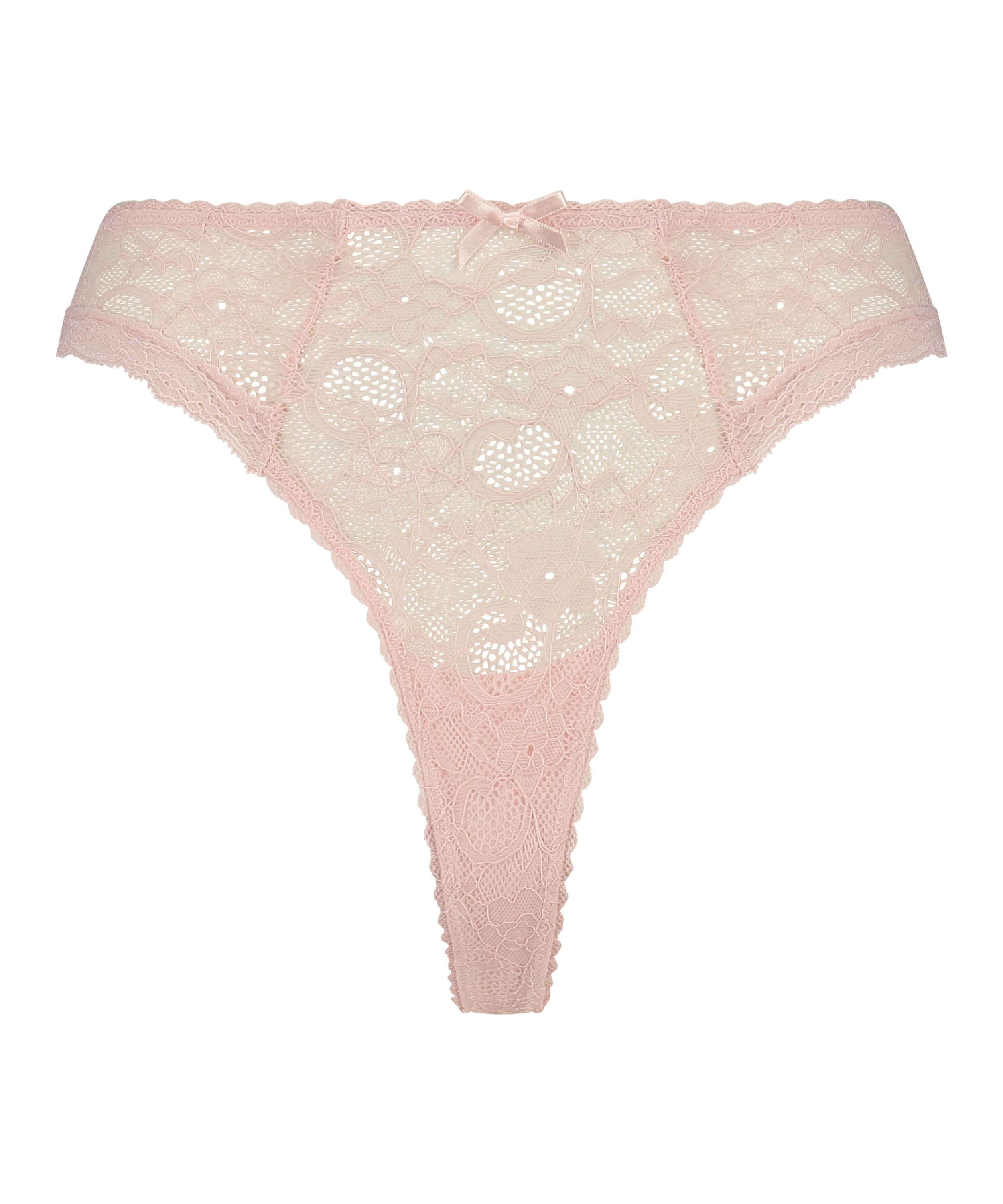 Mini brésilien taille haute Riley, Rose, main