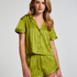 Short de pyjama Satin, Vert