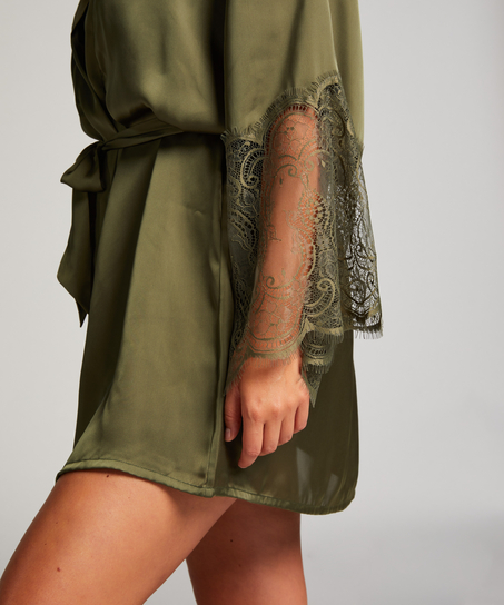 Kimono Satin, Vert
