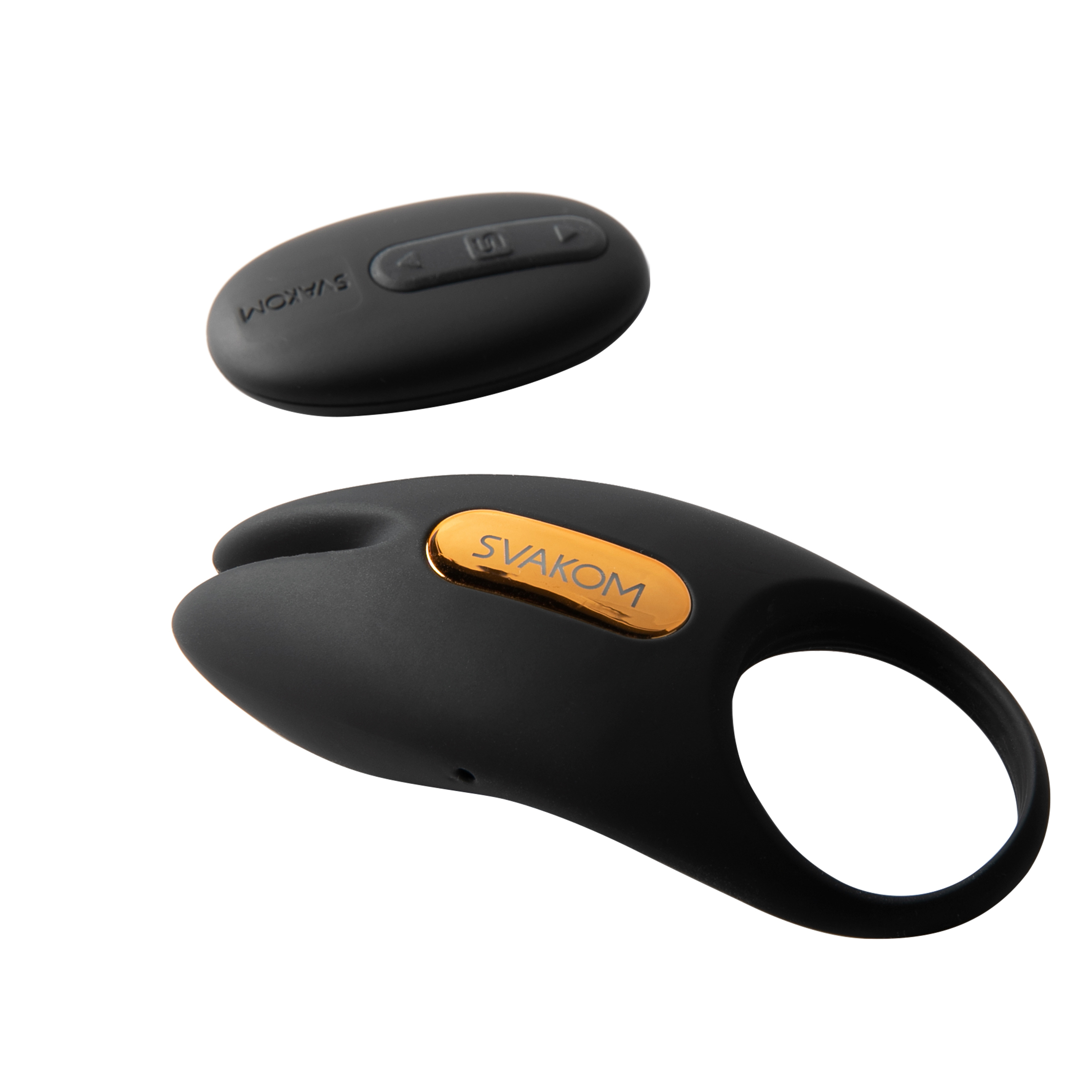 Svakom - Anneau pénien contrôlé par application Winni 2, Violet, main