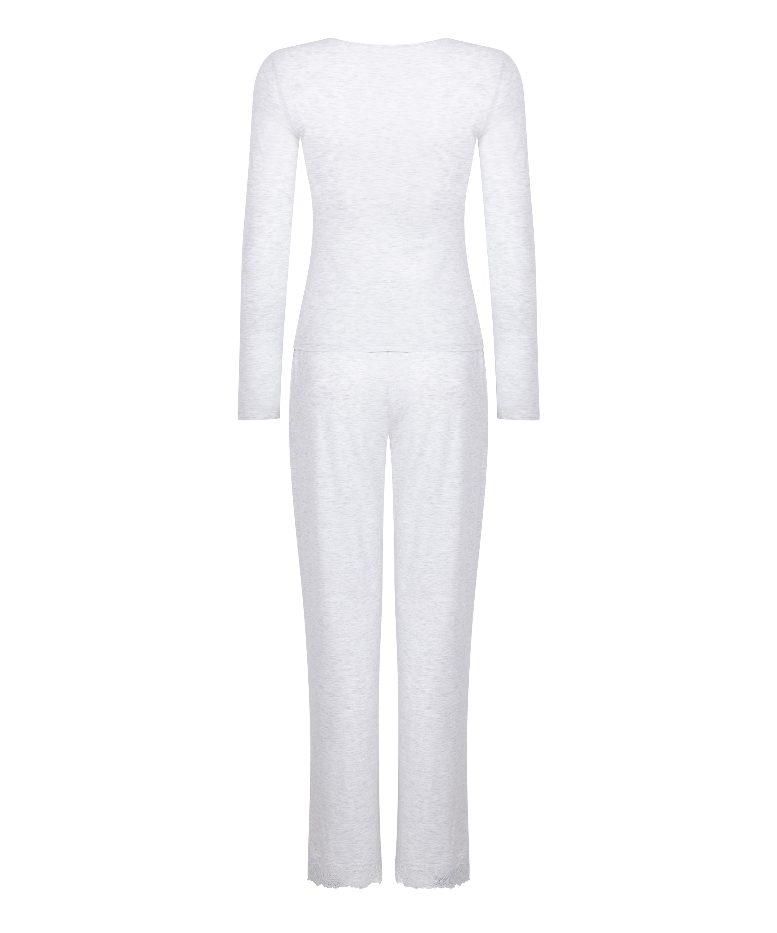 Ensemble de pyjama, Gris, main