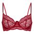 Soutien-gorge non-rembourré à armatures Isabelle, Rouge