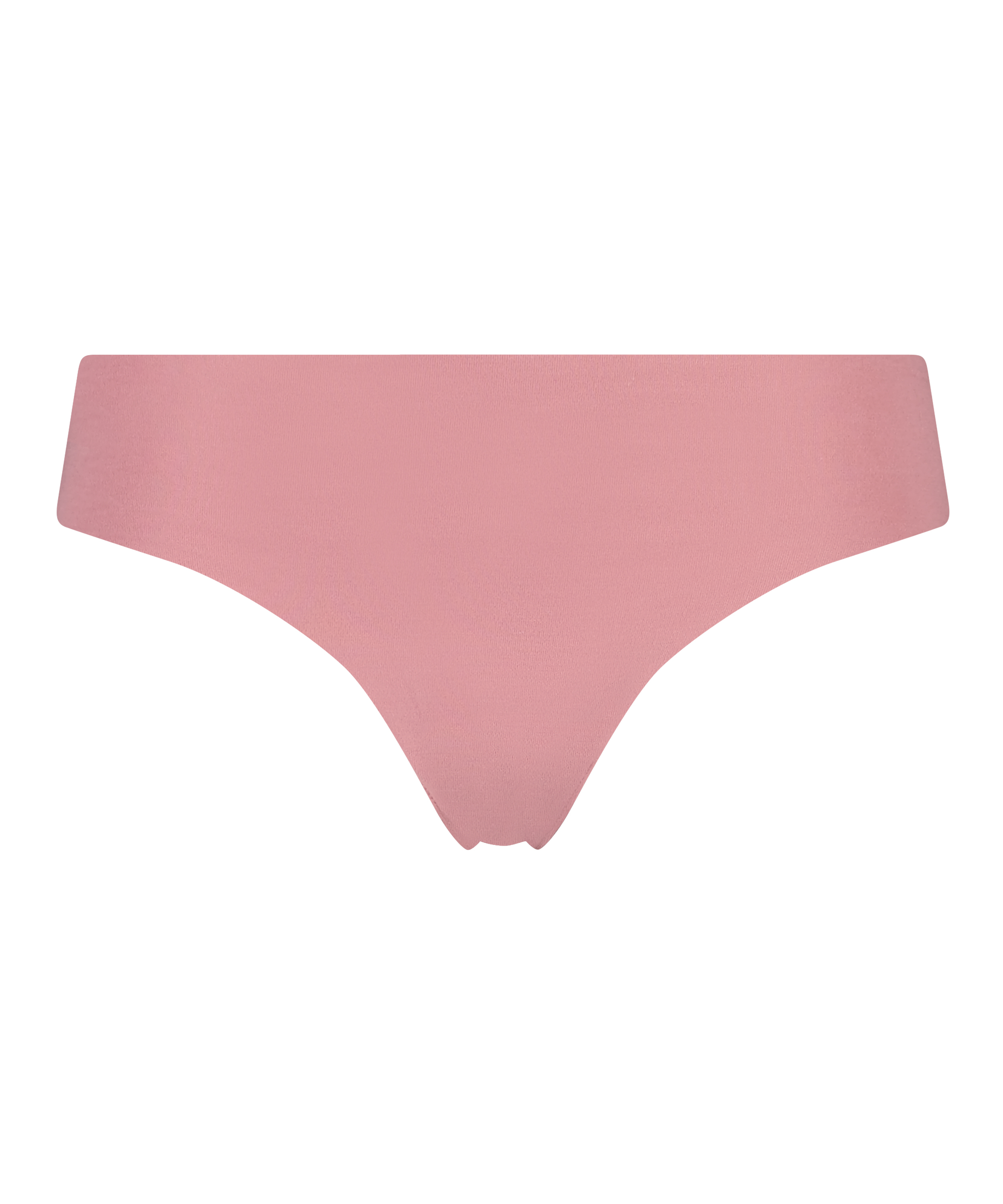 Slip brésilien invisible en coton, Violet, main