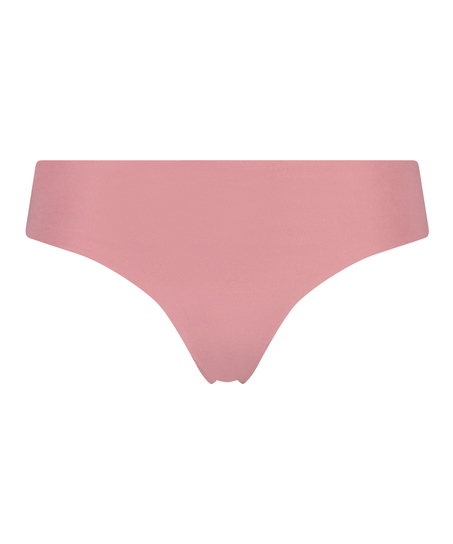 Slip brésilien invisible en coton, Violet