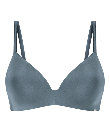 Soutien-gorge sans armatures préformé Mona, Bleu