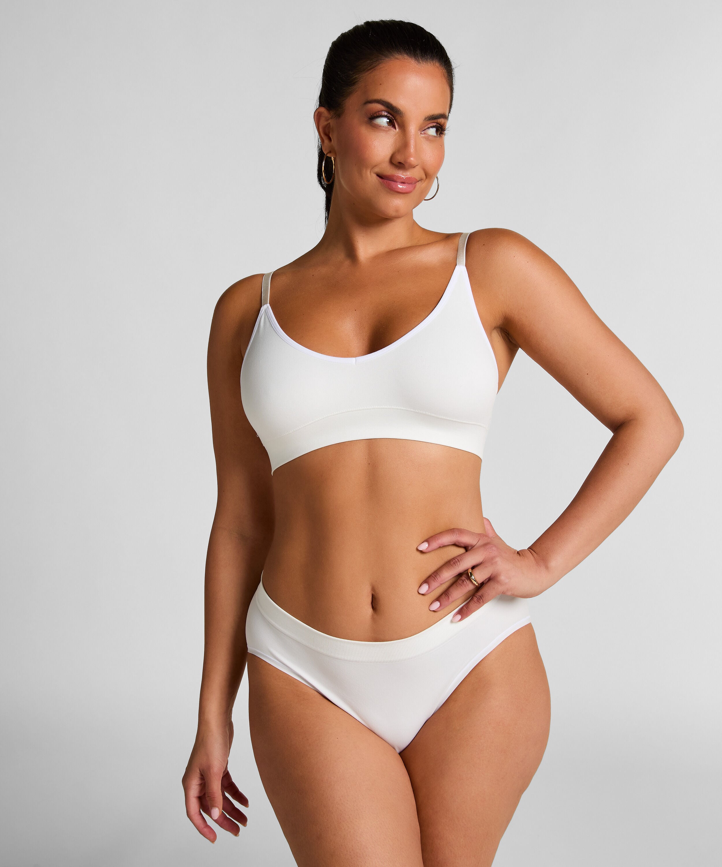Culotte haute Dide, Blanc Culotte haute Dide, Blanc