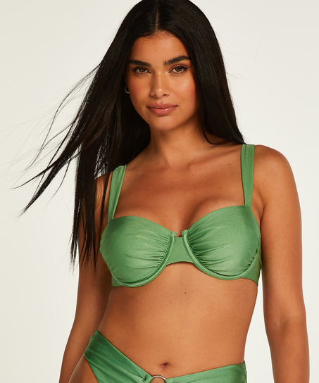 Haut de bikini à armatures non-préformé Mauritius, Vert