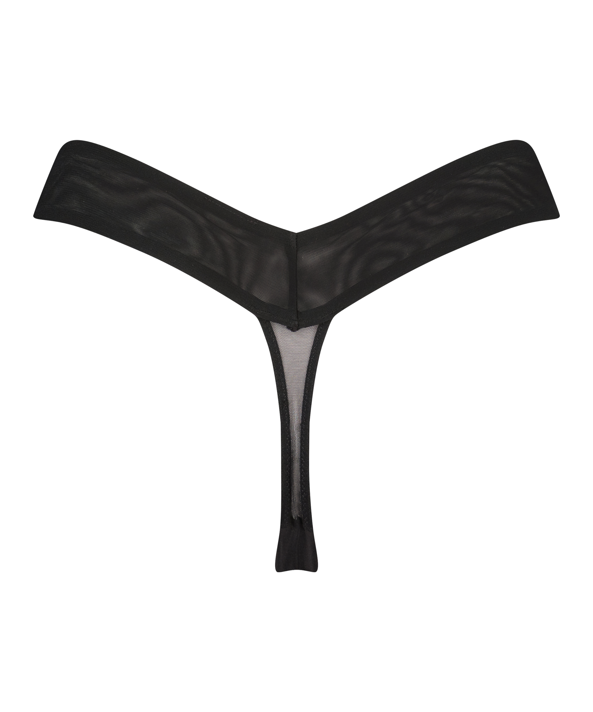 String taille extra basse Daphne, Noir, main