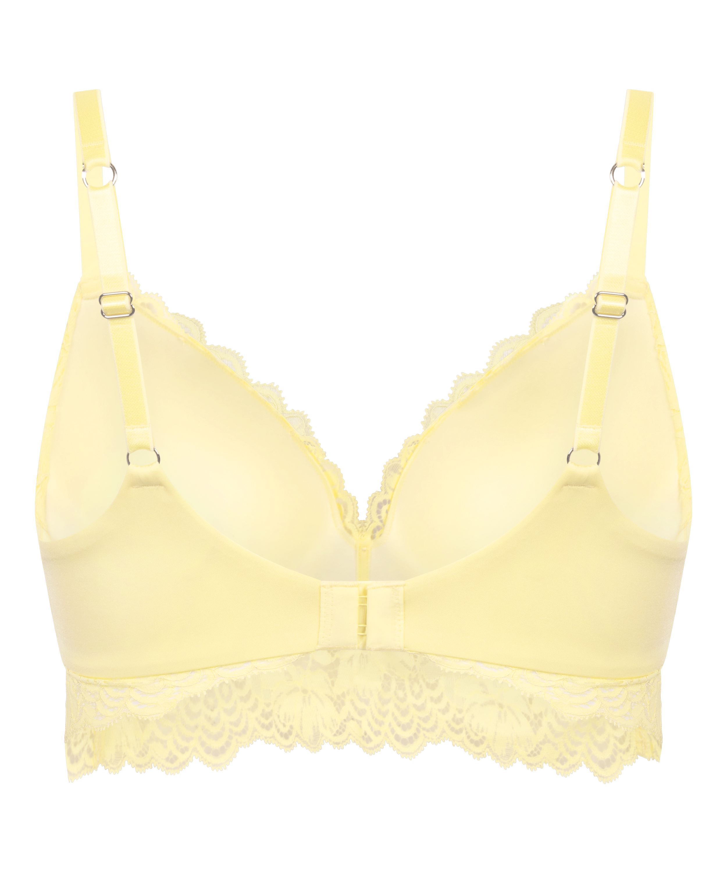 Soutien-gorge sans armatures préformé Andrea, Jaune, main