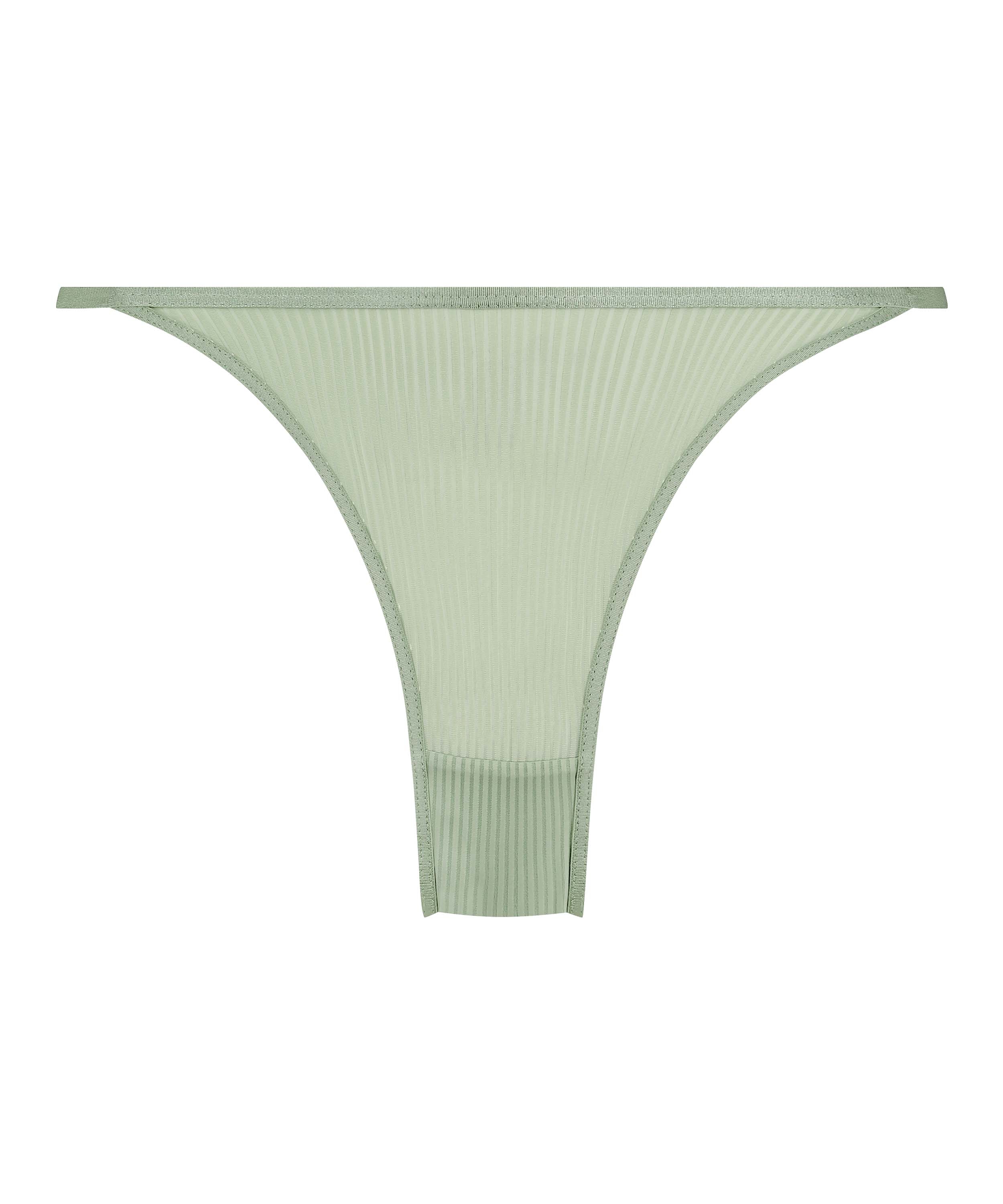Slip brésilien jambes hautes Kaiden, Vert, main