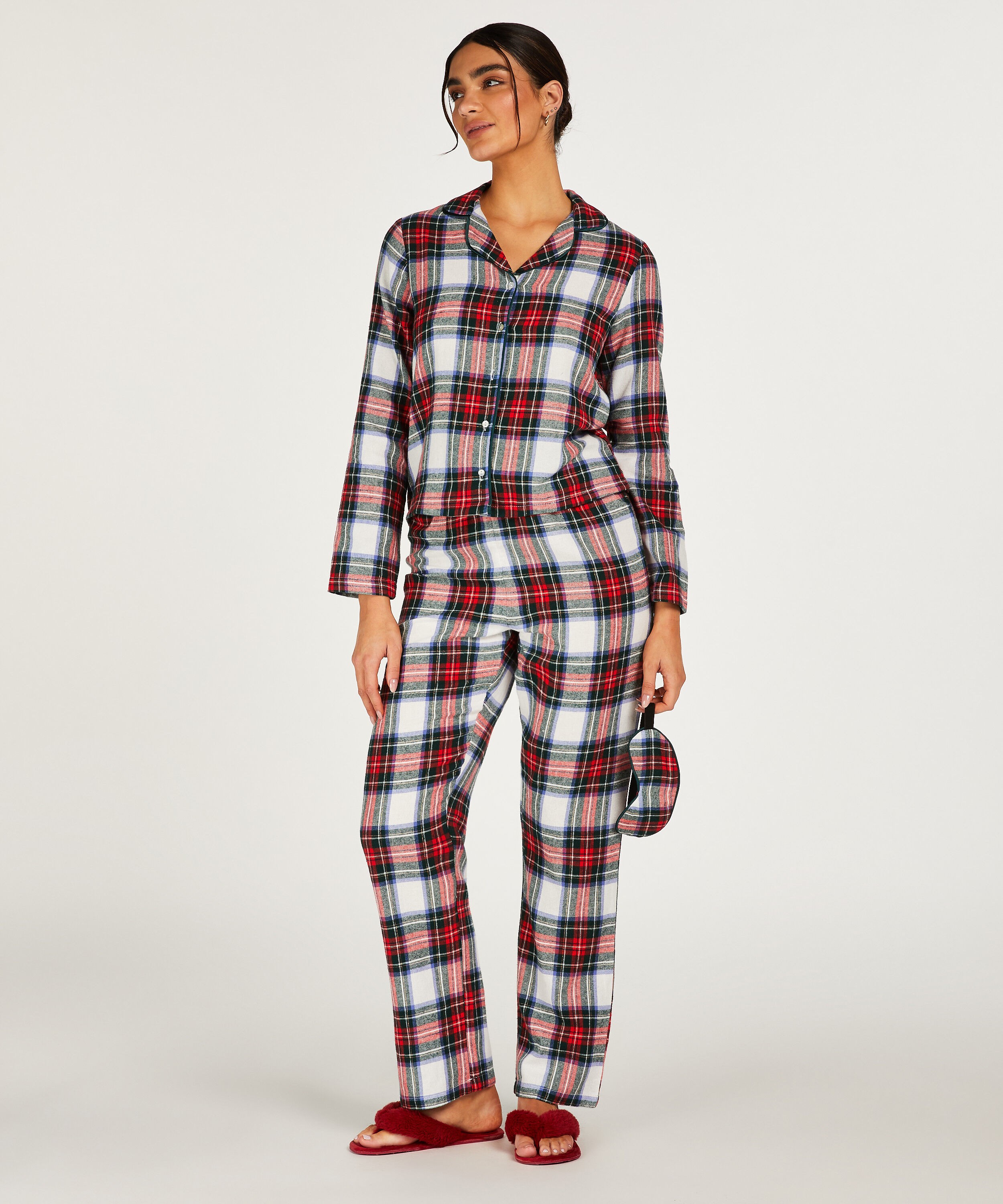 Pyjama Check Twill