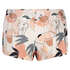 Short de pyjama tiss&eacute;, Rose