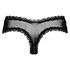 Slip br&eacute;silien V-shape mesh, Noir