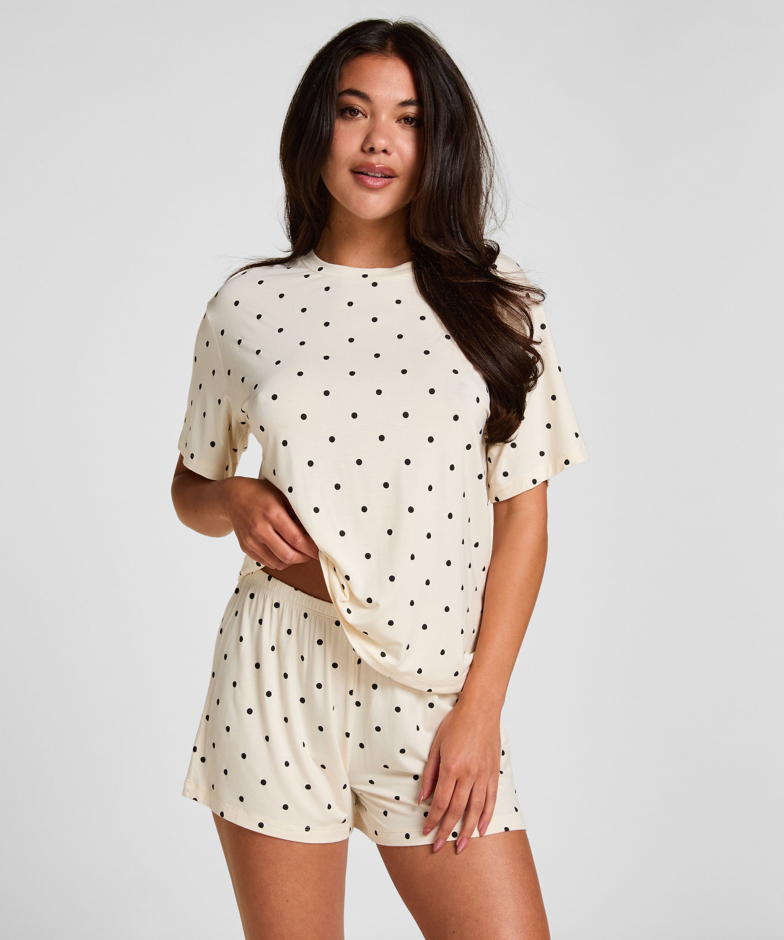 Ensemble Pyjama Loose, Blanc