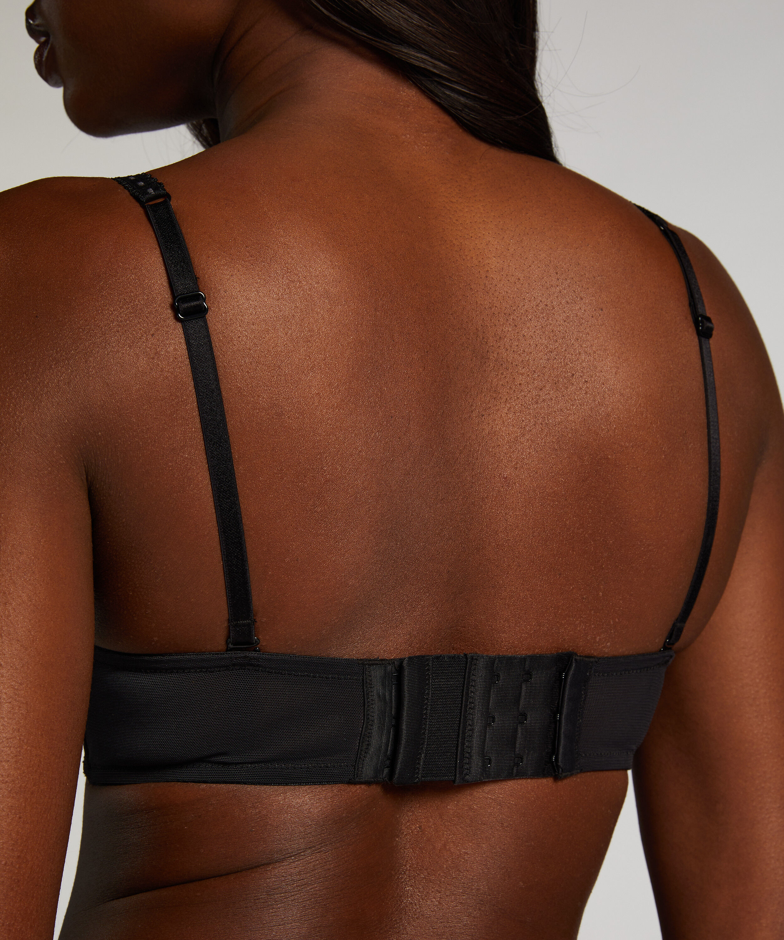 Lot de 2 extensions pour soutien-gorge, Noir