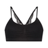 Brassière sans coutures Marine, Noir