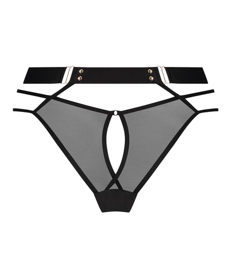 Slip brésilien Sable, Noir