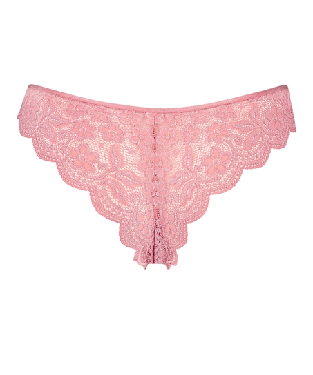 Br&eacute;silien jambe haute Ariana, Rose