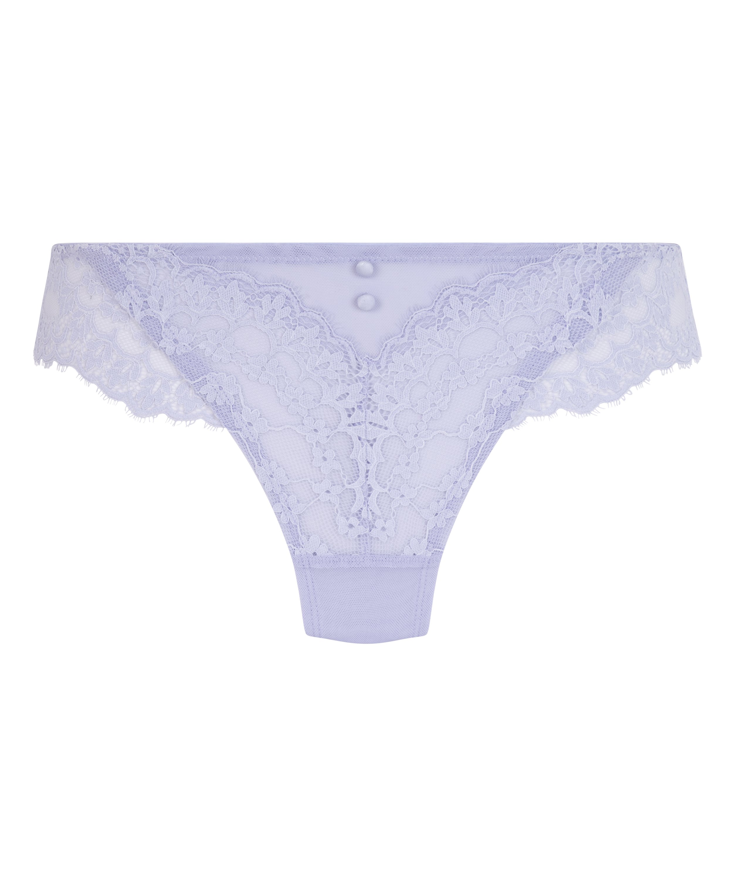 Slip brésilien Daisy, Violet, main