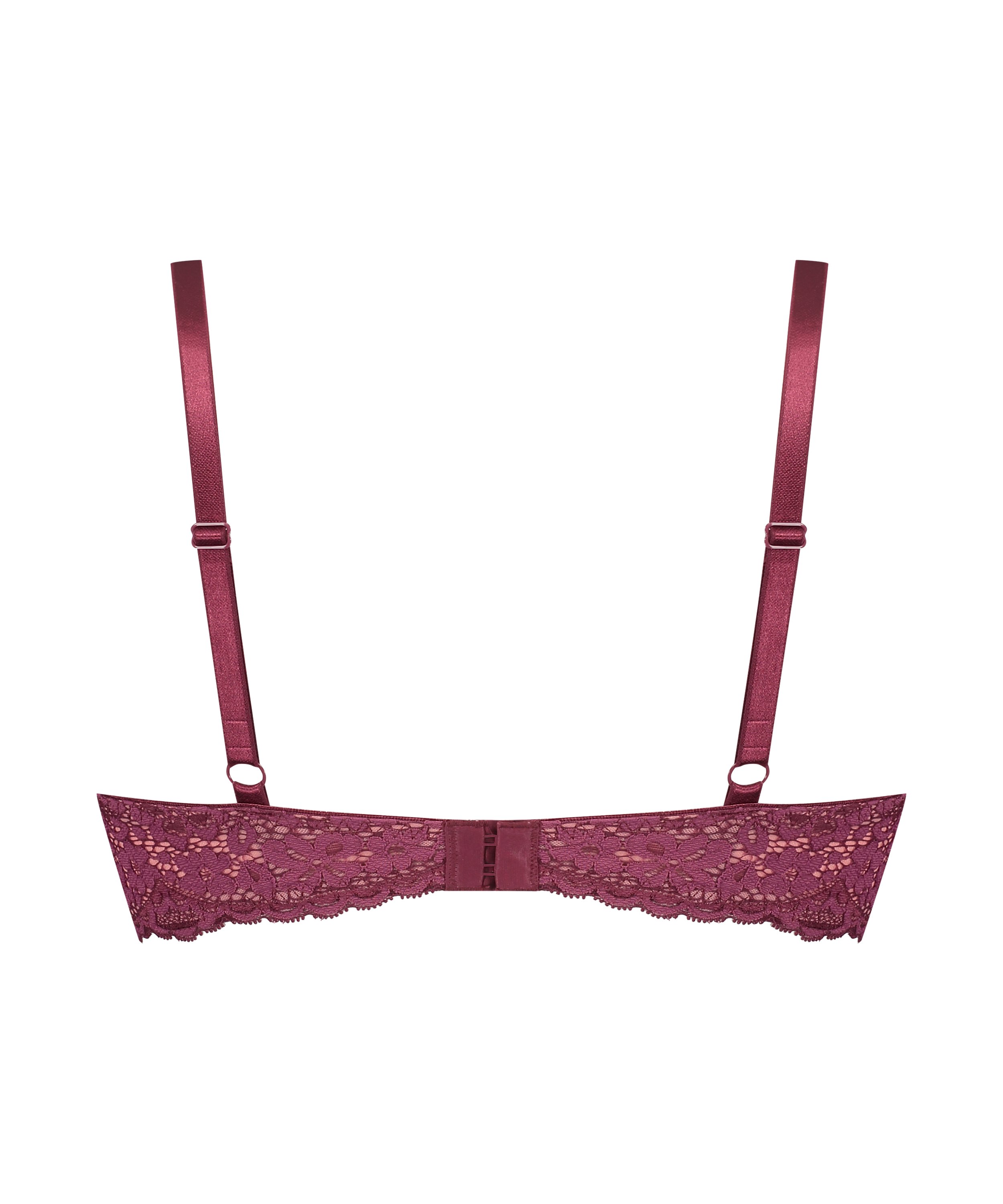 Soutien-gorge push-up à armatures rembourré Rose, Rouge, main