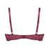 Soutien-gorge push-up à armatures rembourré Rose, Rouge