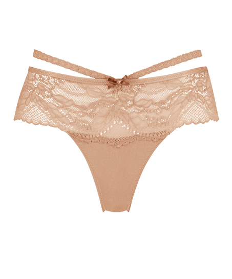 Boxer string Francesca, marron