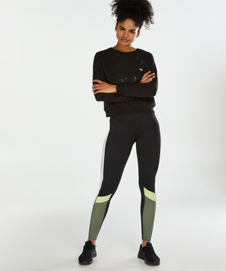 Legging Colour Block HKMX, Noir