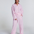 Pantalon de pyjama en Coton, Rose