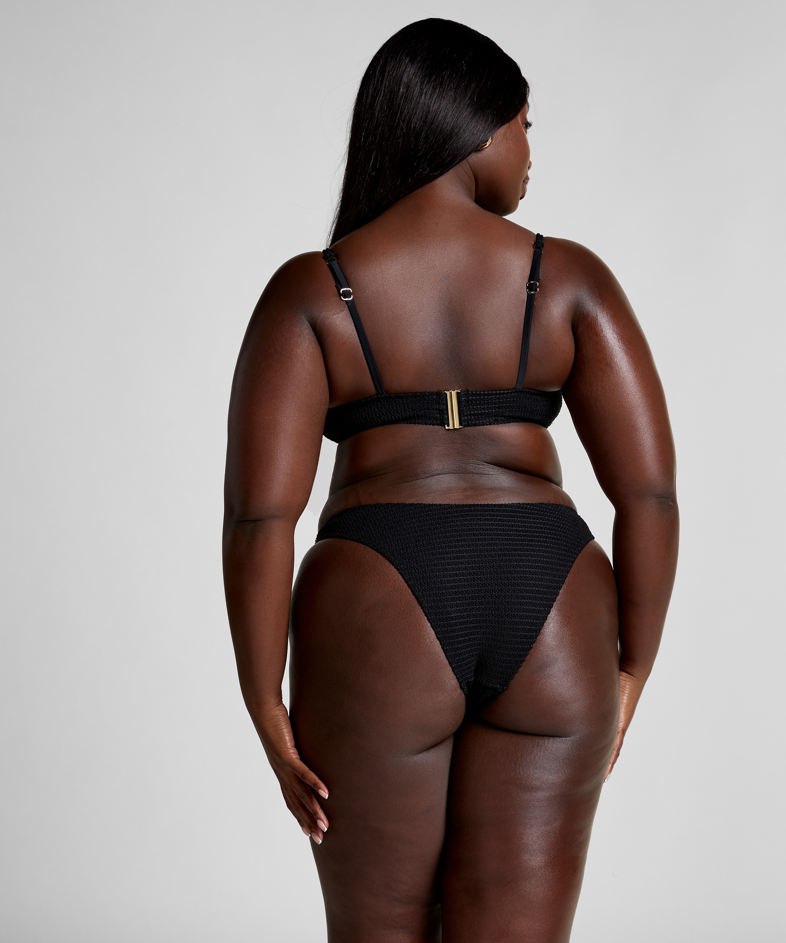 Haut de bikini Cairo, Noir, main