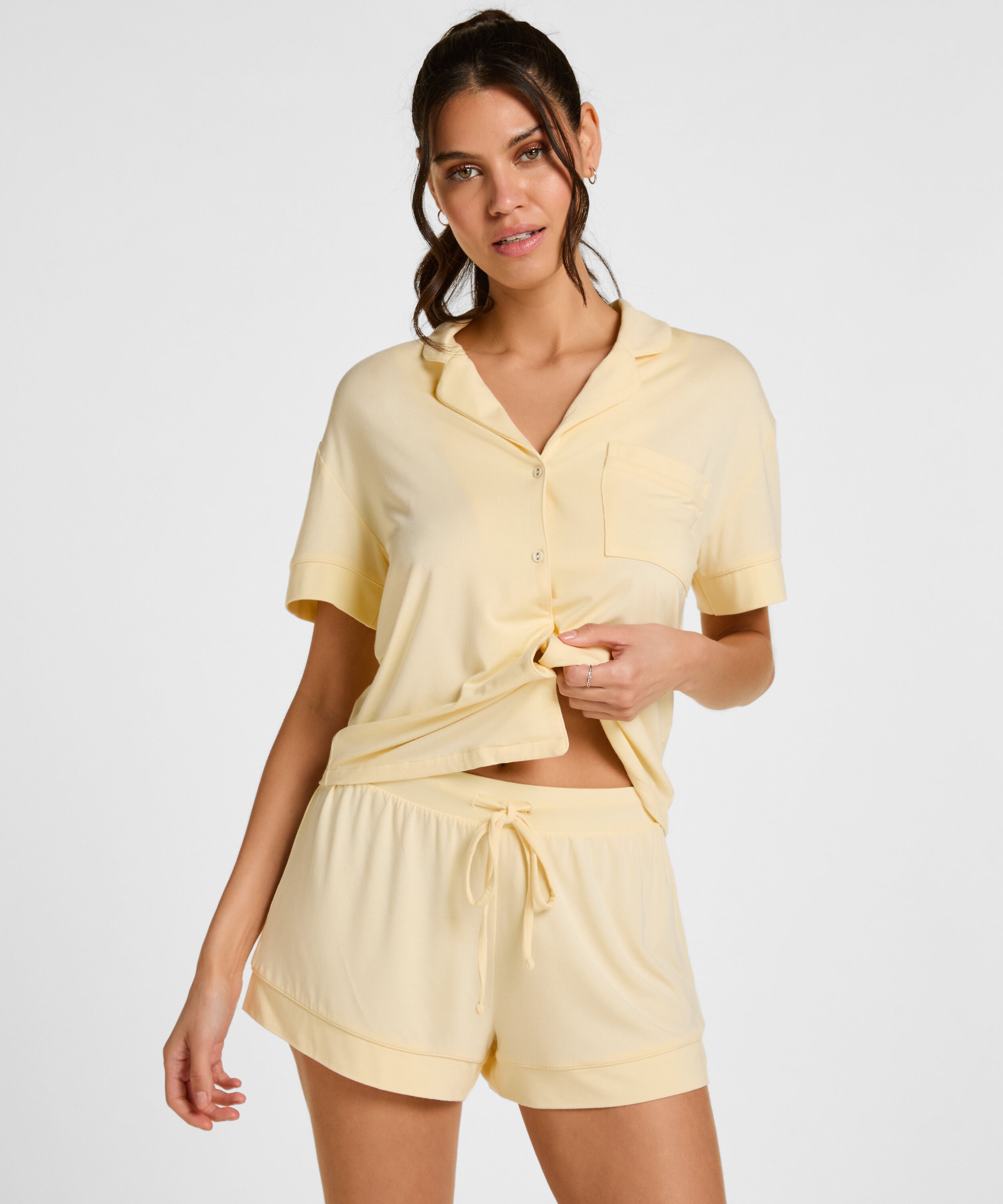 Short Jersey Essential, Jaune