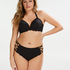 Haut de bikini &agrave; armatures pr&eacute;form&eacute; Scallop Taille E +, Noir