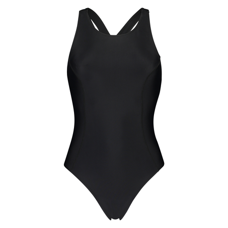HKMX Maillot de bain high neck, Noir