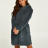 Robe polaire Snuggle Lounge, Bleu