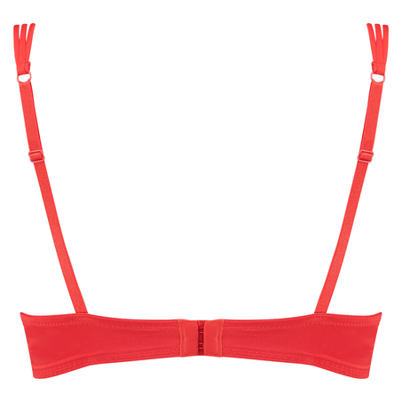 Padded underwired push-up bra Candy, Rouge