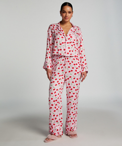 Ensemble de pyjamas sexy gris en dentelle pour femmes • Tous en Pyjama !