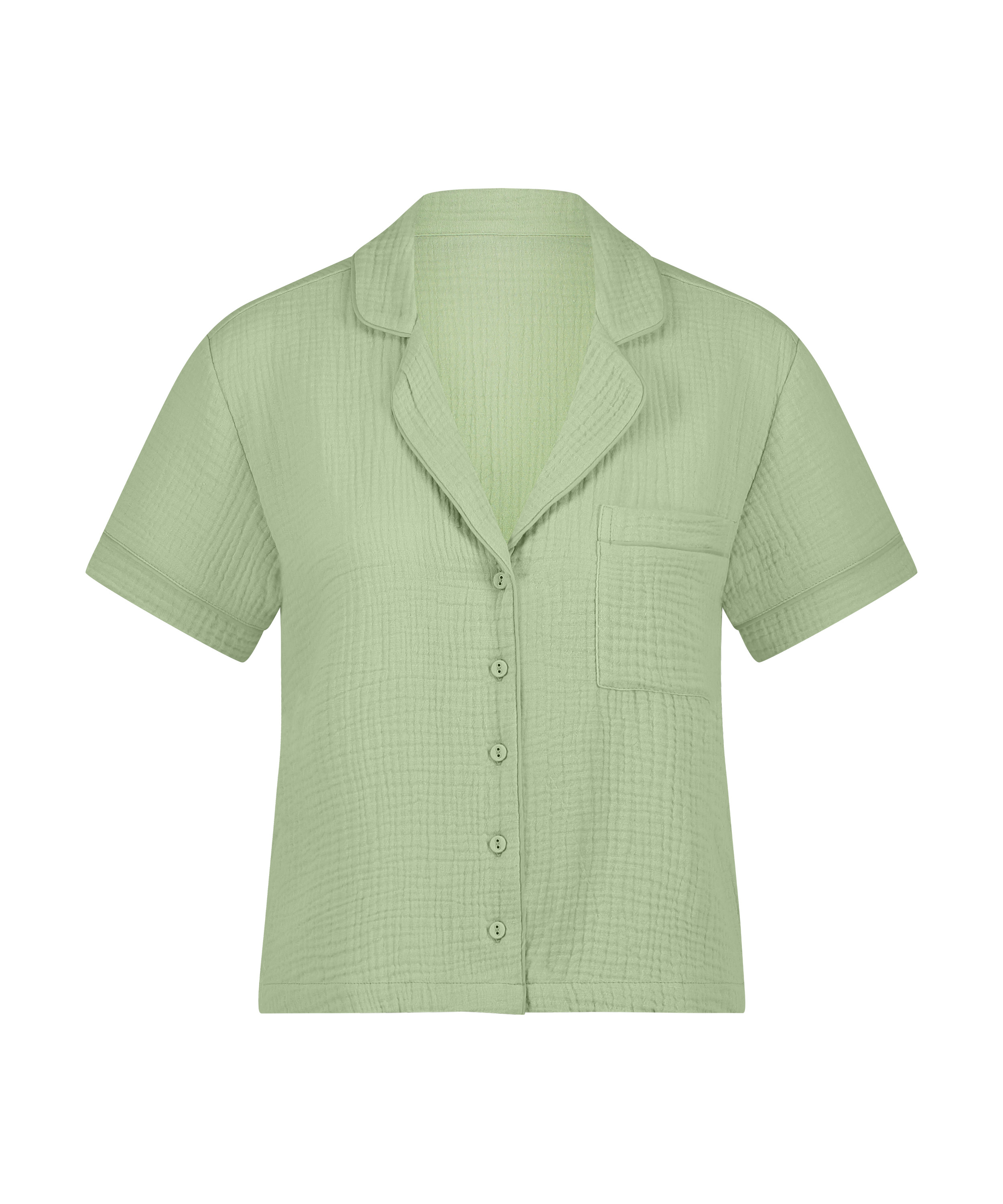 Haut de pyjama, Vert, main