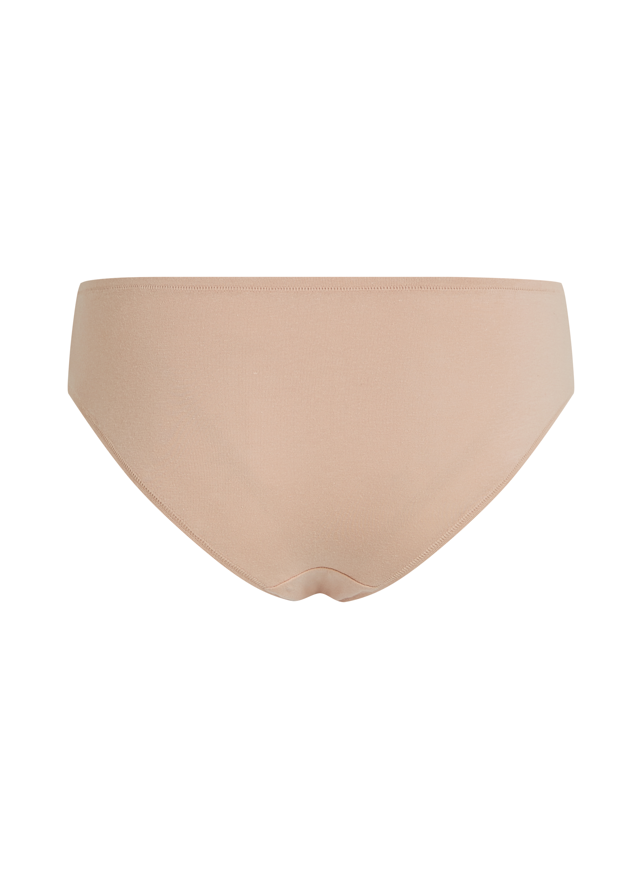 Coton Slip Brésilien Kira, Beige, main