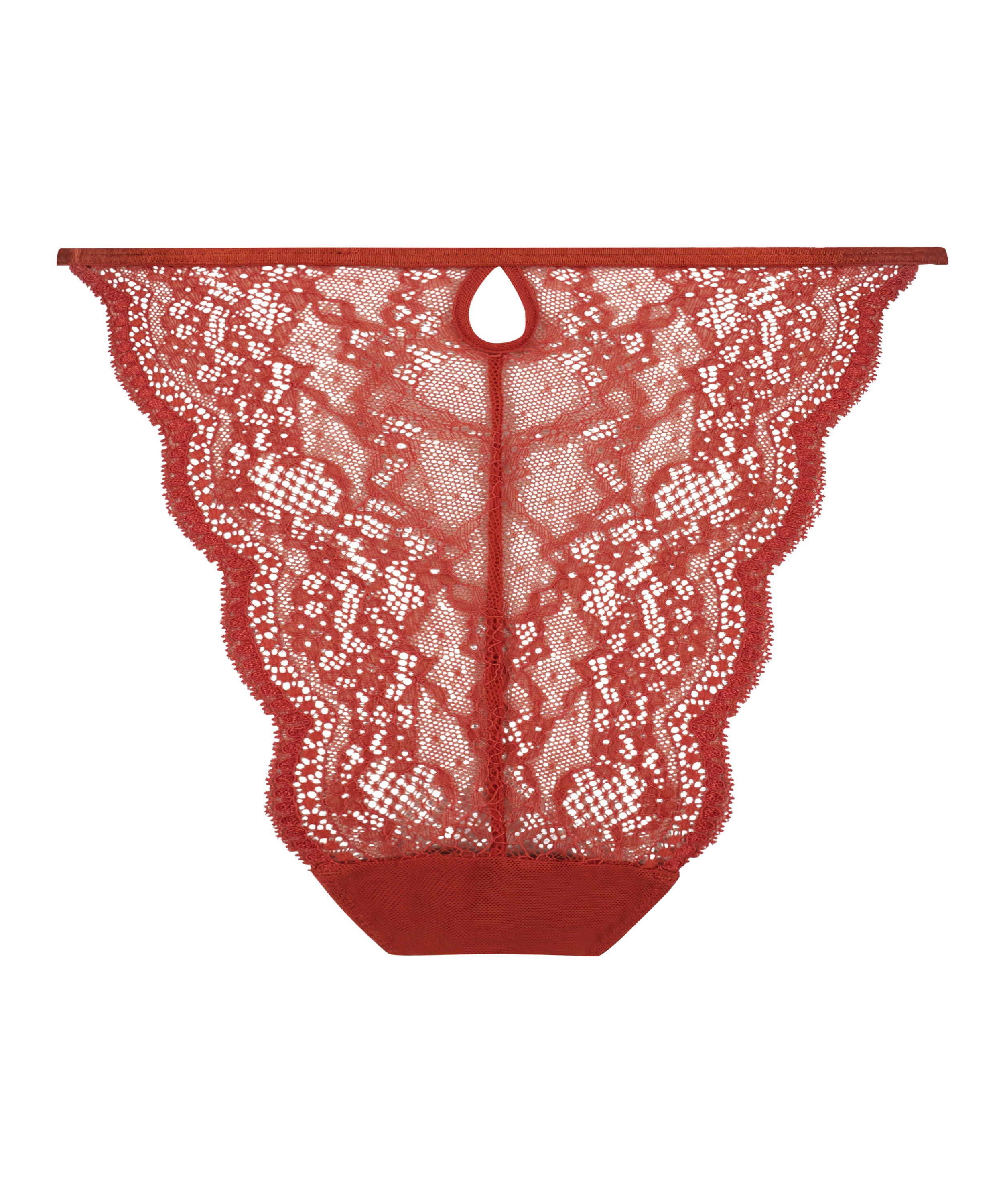 Slip brésilien Isabelle, Orange, main