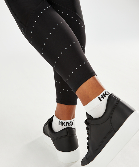 2 paires de chaussettes Performance HKMX, Blanc