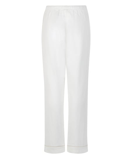 Pantalon de Pyjama Flanel, Blanc