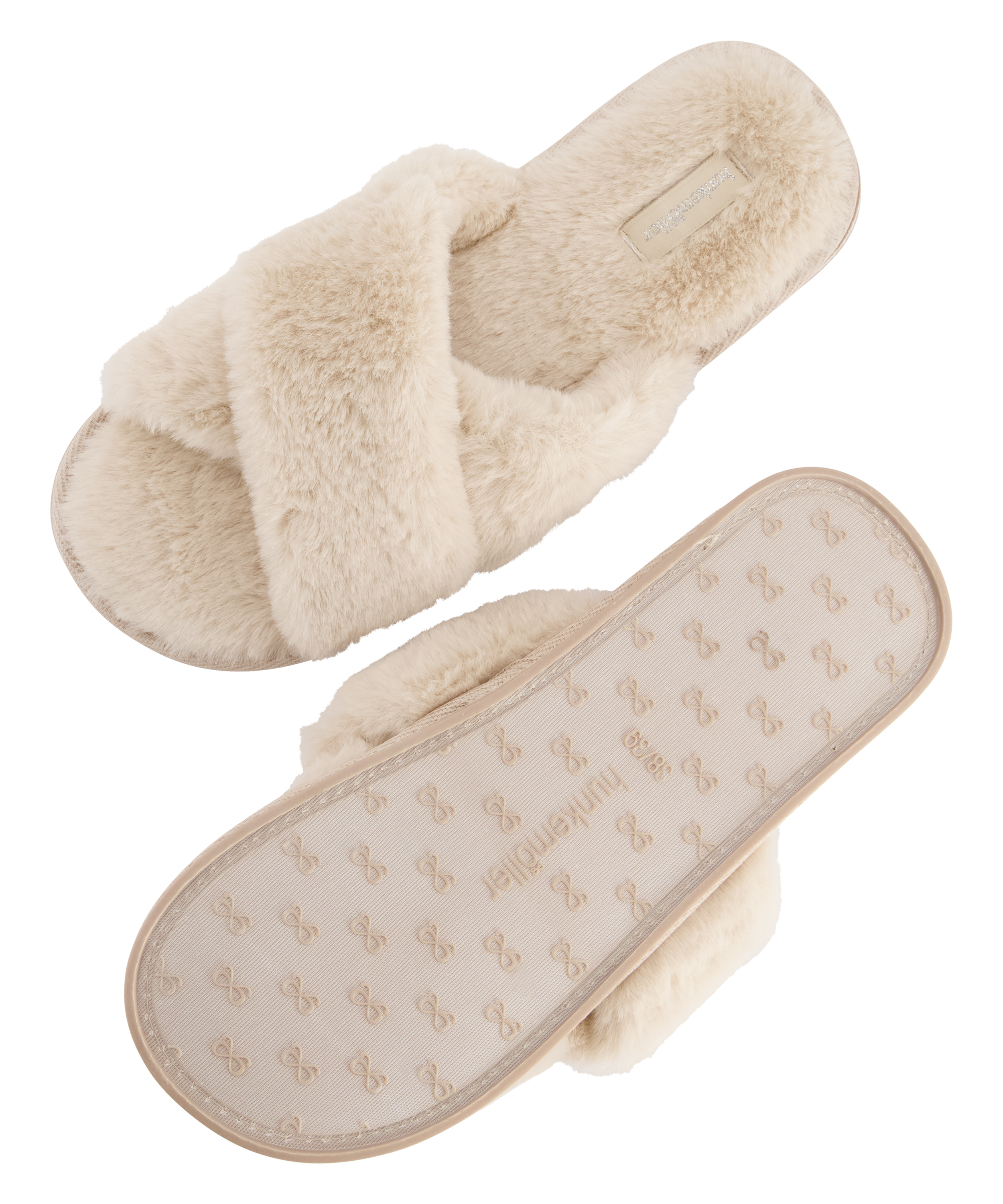 Chaussons Lia, Beige, main